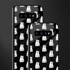 middle finger cat meme glass case for samsung galaxy s10 image-2