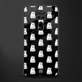 middle finger cat meme glass case for redmi note 9 image