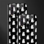 middle finger cat meme glass case for vivo y12 image-2