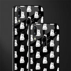 middle finger cat meme glass case for vivo y91 image-2