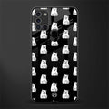 middle finger cat meme glass case for samsung galaxy a21s image