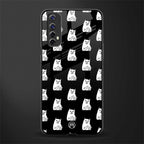middle finger cat meme glass case for realme narzo 20 pro image