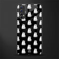middle finger cat meme glass case for realme 7 image