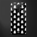 middle finger cat meme glass case for redmi 9 prime image