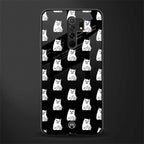 middle finger cat meme glass case for redmi 9 prime image