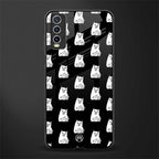 middle finger cat meme glass case for vivo y20 image