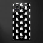 middle finger cat meme glass case for vivo v20 image