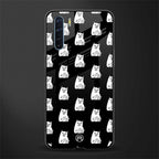 middle finger cat meme glass case for oppo f15 image