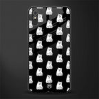middle finger cat meme glass case for redmi 9a image