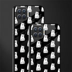 middle finger cat meme glass case for oppo f17 image-2