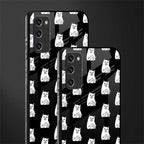 middle finger cat meme glass case for samsung galaxy s20 fe image-2