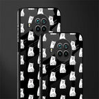 middle finger cat meme glass case for mi 10i image-2