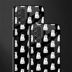 middle finger cat meme glass case for redmi 9 power image-2