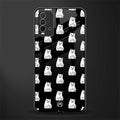 middle finger cat meme glass case for redmi 9 power image