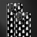 middle finger cat meme glass case for redmi 9c image-2