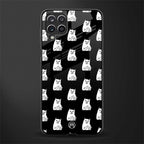 middle finger cat meme glass case for samsung galaxy f12 image