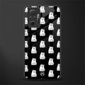 middle finger cat meme glass case for redmi note 10 pro max image