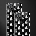 middle finger cat meme glass case for realme c21 image-2