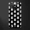 middle finger cat meme glass case for realme c21 image