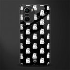 middle finger cat meme glass case for mi 11x 5g image