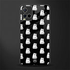 middle finger cat meme glass case for vivo y21 image