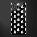 middle finger cat meme glass case for samsung galaxy m52 5g image