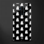 middle finger cat meme glass case for oneplus 7t pro image