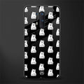 middle finger cat meme glass case for oneplus 8 pro image