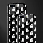 middle finger cat meme glass case for iphone 7 plus image-2
