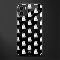 middle finger cat meme back phone cover | glass case for vivo y72