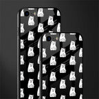 middle finger cat meme glass case for iphone 7 image-2