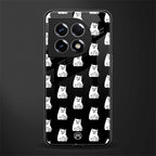 middle finger cat meme back phone cover | glass case for oneplus 11