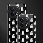middle finger cat meme back phone cover | glass case for oneplus 11r