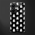 middle finger cat meme back phone cover | glass case for oneplus nord ce 3 lite