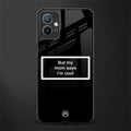 mom says i'm cool black glass case for vivo y75 5g image