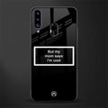 mom says i'm cool black glass case for samsung galaxy a20s image