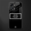 mom says i'm cool black glass case for phone case | glass case for oneplus nord 2t 5g