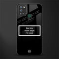 mom says i'm cool black glass case for realme 7i image