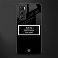 mom says i'm cool black glass case for vivo v20 se image