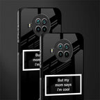 mom says i'm cool black glass case for mi 10i image-2