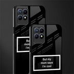 mom says i'm cool black glass case for realme narzo 50 image-2