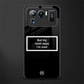 mom says i'm cool black glass case for mi 11 ultra 5g image