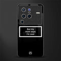mom says i'm cool black glass case for vivo x80 pro 5g image