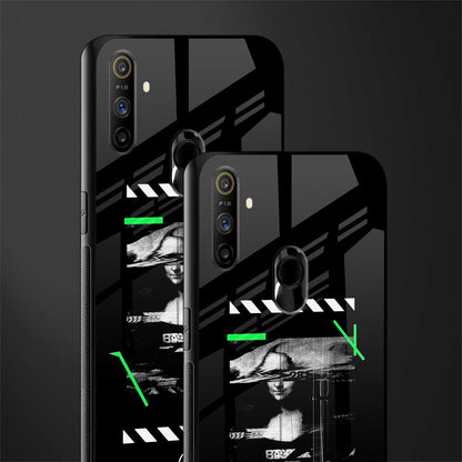 mona lisa art glass case for realme narzo 20a image-2