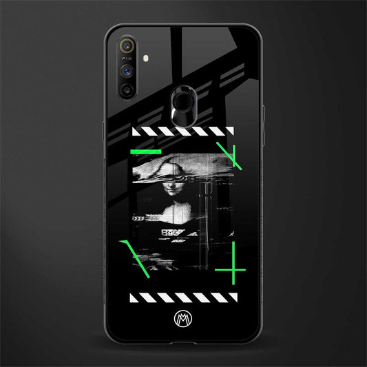 mona lisa art glass case for realme narzo 20a image