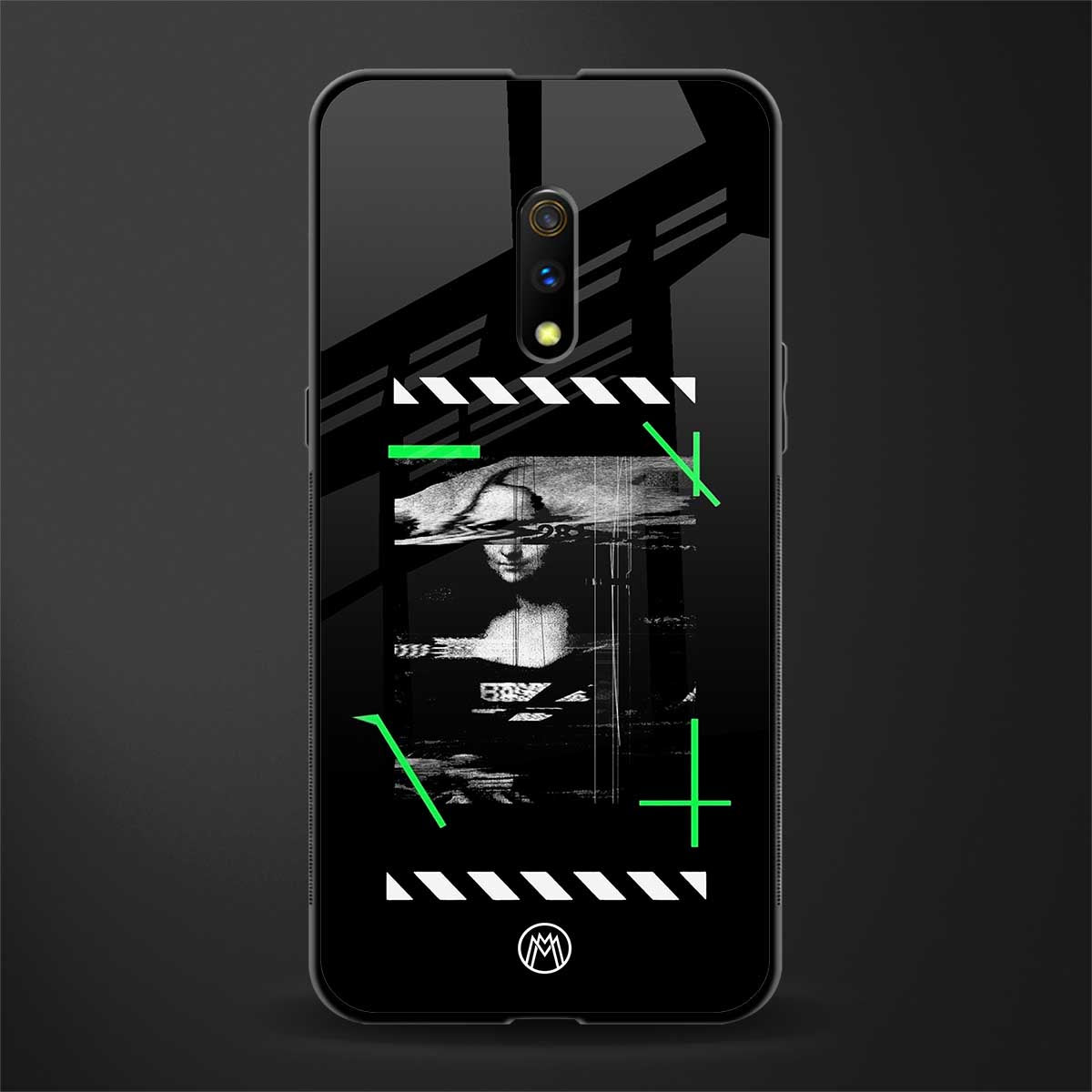 mona lisa art glass case for oppo k3 image