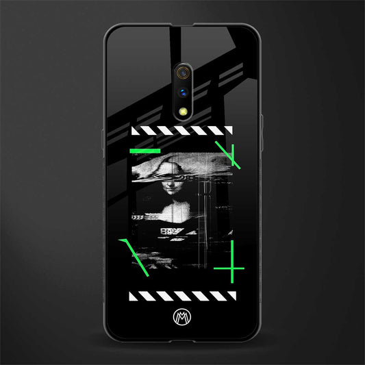mona lisa art glass case for oppo k3 image