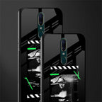 mona lisa art glass case for oppo a9 image-2