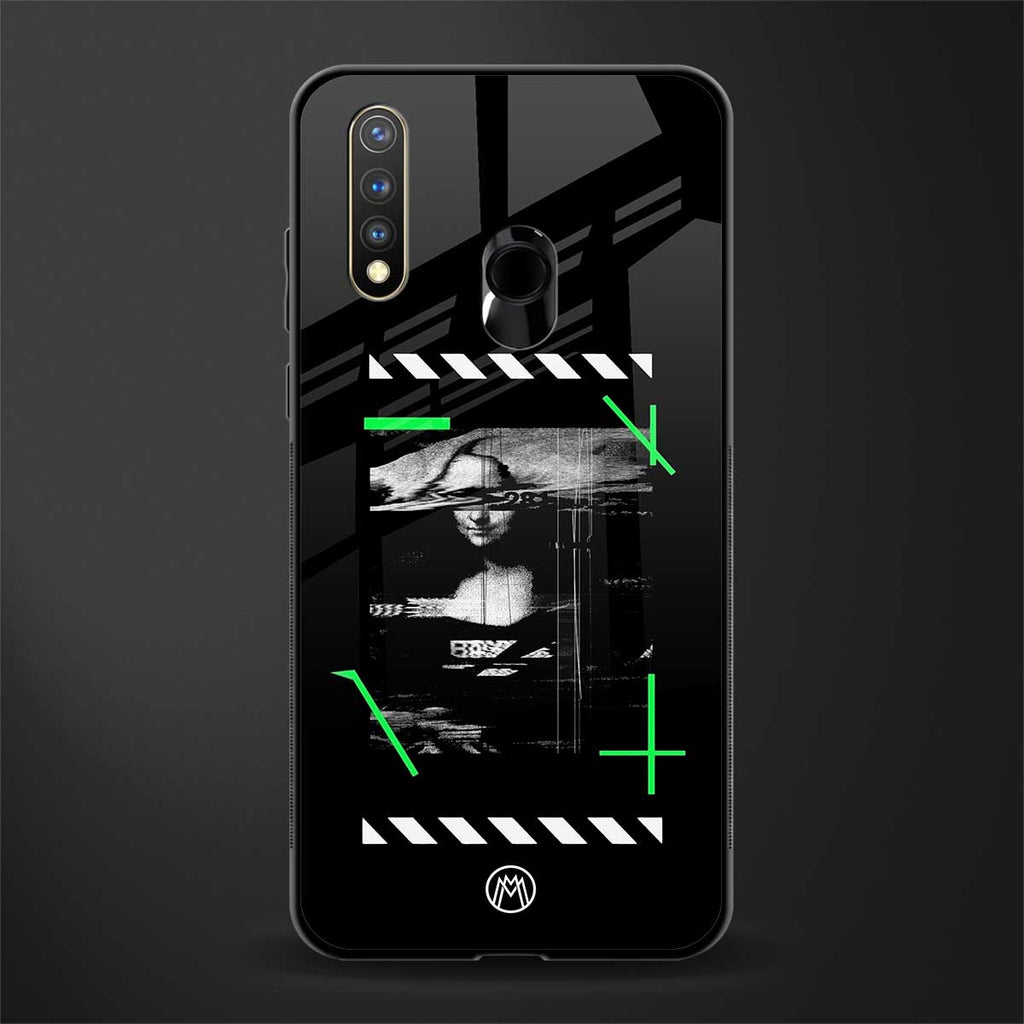 mona lisa art glass case for vivo u20 image