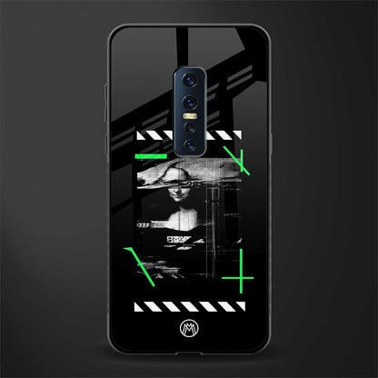 mona lisa art glass case for vivo v17 pro image